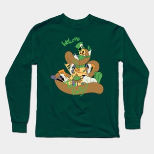 Hooty's Tea Party Long Sleeve T-Shirt